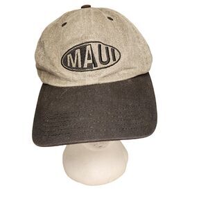 #7560 Dupont Gray Snap Back Cap Hawaiian Headwear